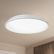Brook 13" Flush Mount in White