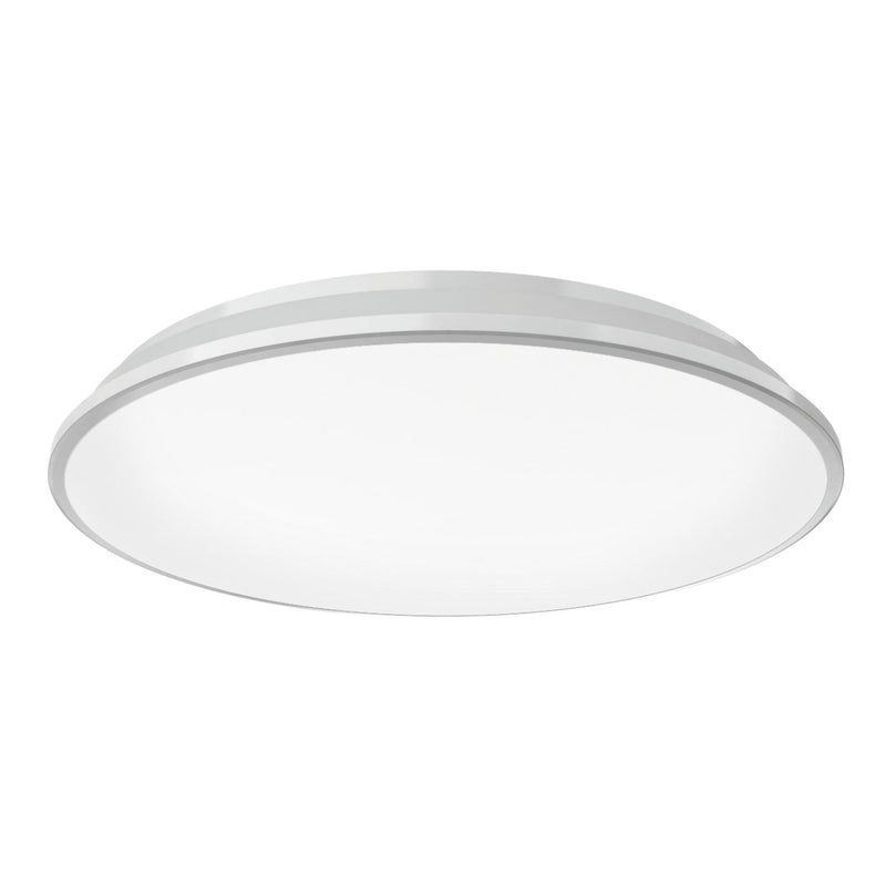 Brook 15" Flush Mount in White