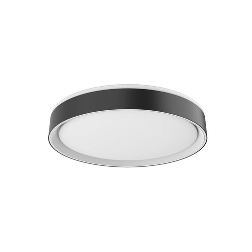 Essex 16" Flush Mount in Black