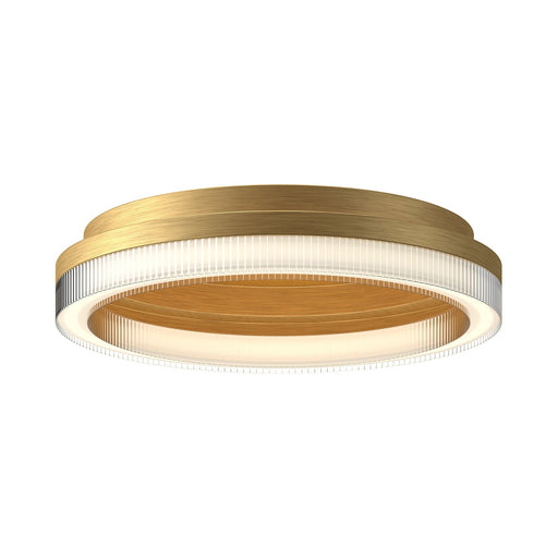 Calix 16" Flush Mount in Brushed Gold