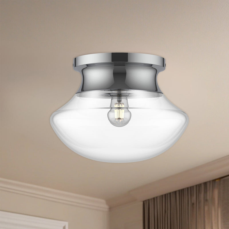 Marcel 11" Flush Mount in Chrome