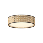 Lyla 16" LED Flush Mount in Rattan