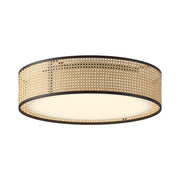 Lyla 20" LED Flush Mount in Rattan