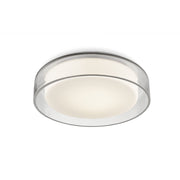 Aston 10" Flush Mount in Clear
