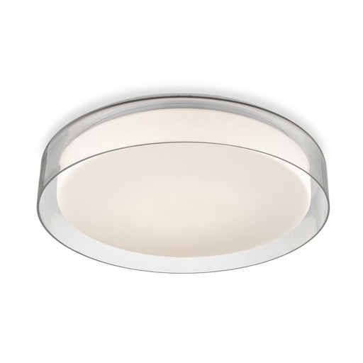 Aston 18" Flush Mount in Clear