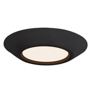Weylo 6" Flush Mount in Black
