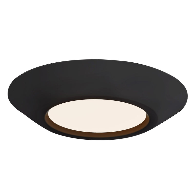 Weylo 6" Flush Mount in Black