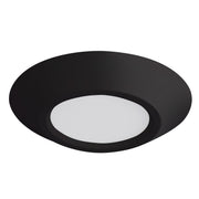 Weylo 6" Flush Mount in Black