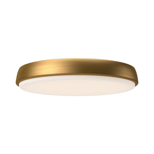 Laval 15" LED Flush Mount in Aged Gold