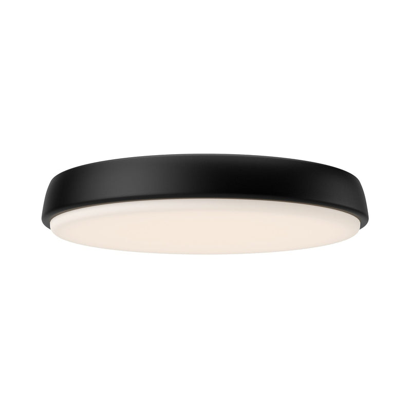 Laval 15" LED Flush Mount in Matte Black