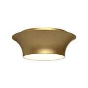 Emiko 13" Flush Mount in Brushed Gold