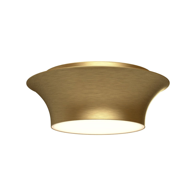 Emiko 13" Flush Mount in Brushed Gold