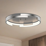 Anello Minor 19" Flush Mount in Brushed Nickel