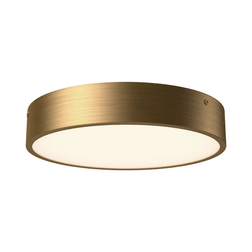 Adelaide 11" LED Flush Mount in Aged Gold
