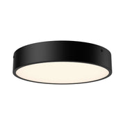 Adelaide 11" LED Flush Mount in Matte Black