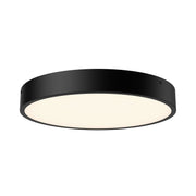 Adelaide 15" LED Flush Mount in Matte Black