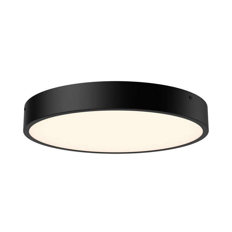 Adelaide 15" LED Flush Mount in Matte Black