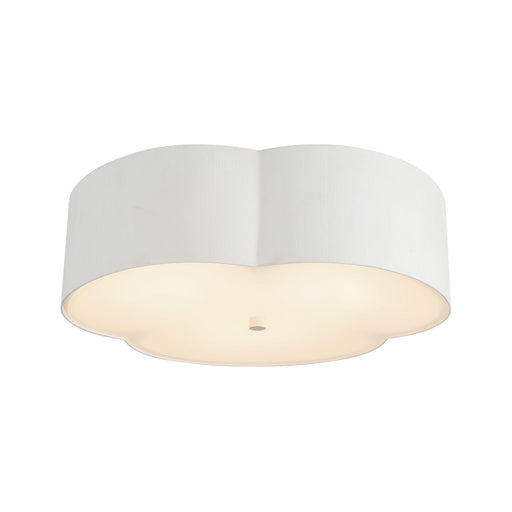 Adella 14" 3-Light Flush Mount in Antique White