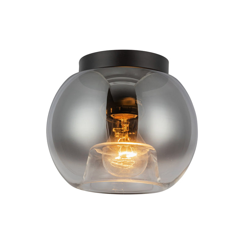 Samar 8" Flush Mount in Brushed Gold/Copper