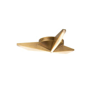Tachi 15" Flush Mount in Vintage Brass