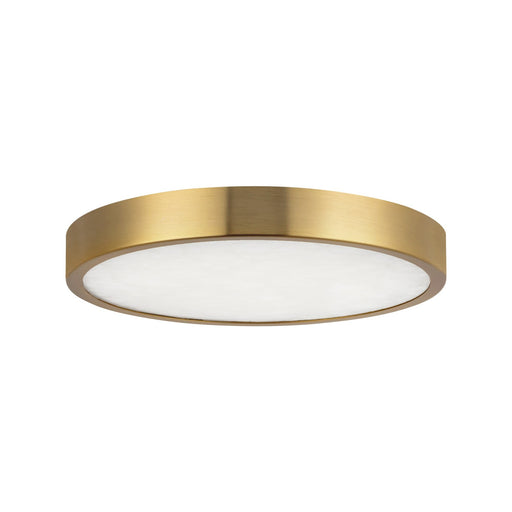 Evelyn 7" Flush Mount in Brushed Gold/Alabaster