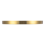 Evelyn 12" Flush Mount in Brushed Gold/Alabaster