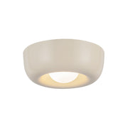 Hayden 6" Flush Mount in Pearl White