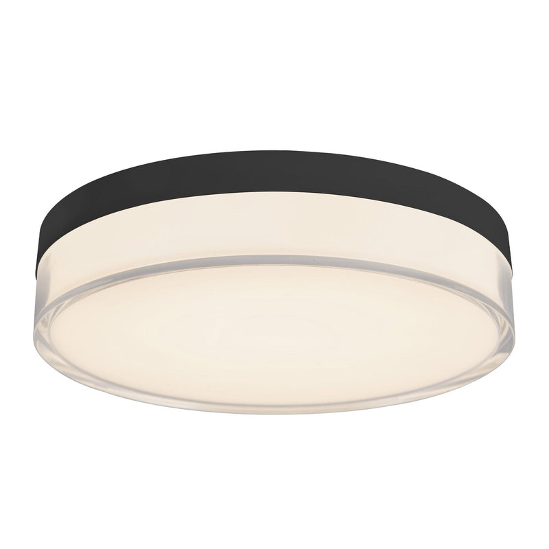 Quara 7" Flush Mount in Black
