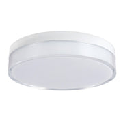 Quara 7" Flush Mount in White