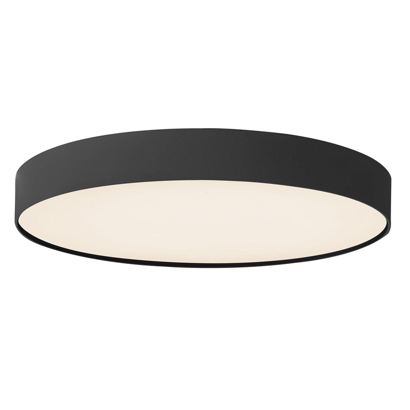 Rynn 7" Flush Mount in Black