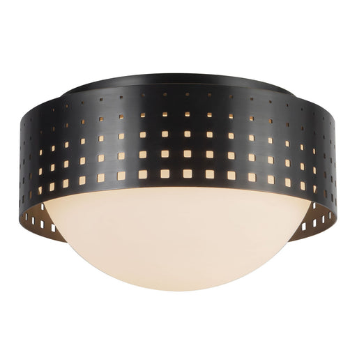 Astoria 10" 2-Light Flush Mount in Urban Bronze