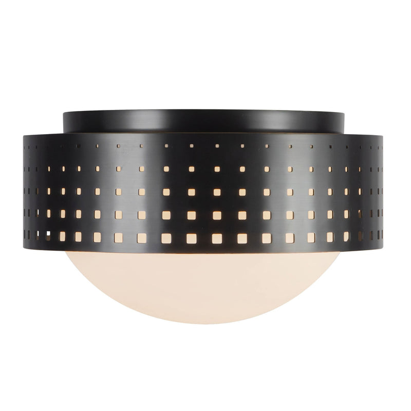 Astoria 10" 2-Light Flush Mount in Urban Bronze