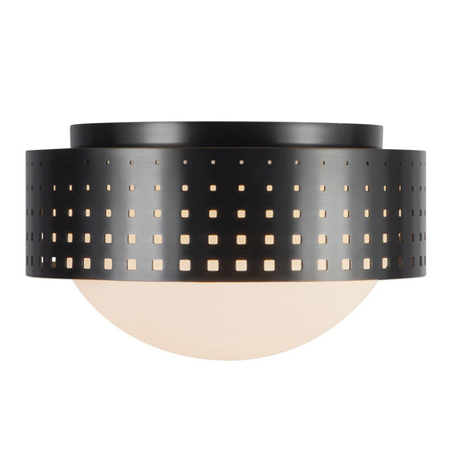 Astoria 10" 2-Light Flush Mount in Urban Bronze