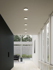 Novel 5" Flush Mount in Black