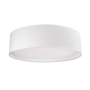 Dalton 16" Flush Mount in White