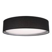 Dalton 20" Flush Mount in Black