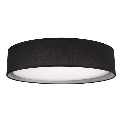 Dalton 20" Flush Mount in Black