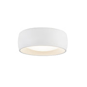 Savile 4" Flush Mount in White
