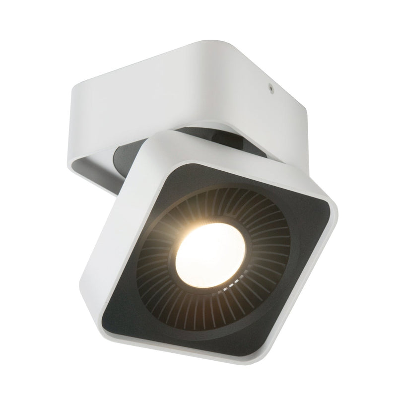 Solo 5" Square Wall / Ceiling Light in White