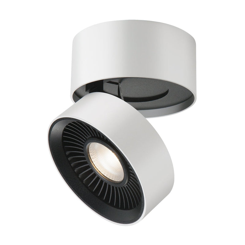 Solo 5" Round Wall / Ceiling Light in White