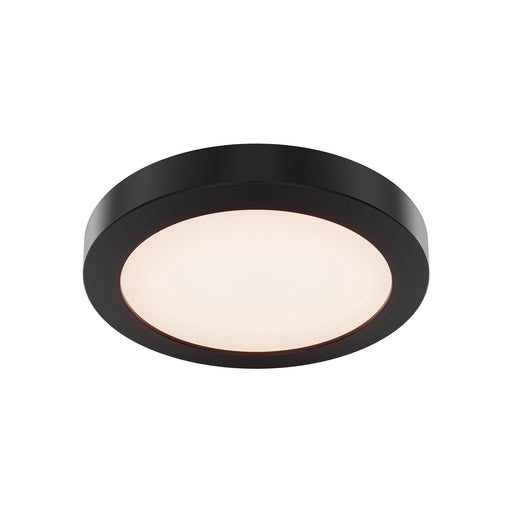 Radiance 9" Round LED Flush Mount in Black