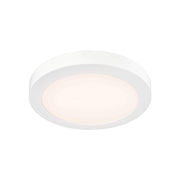 Radiance 9" Round LED Flush Mount in White