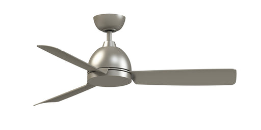Starboard 52" Outdoor Ceiling Fan in Brushed Nickel / Gray Blades