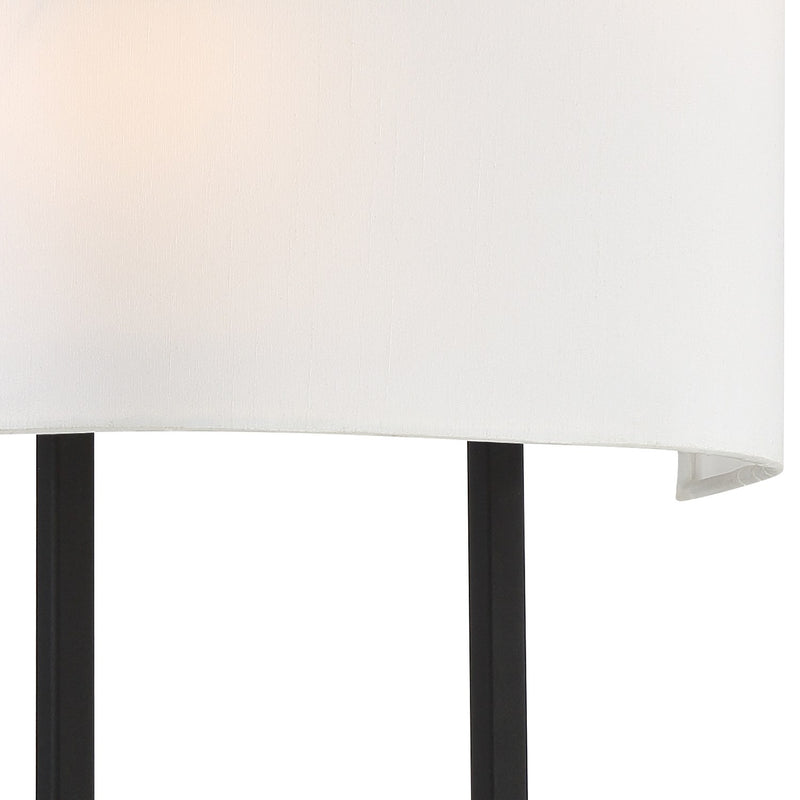 Fremont 2 Light 10" Sconce in Black Forged