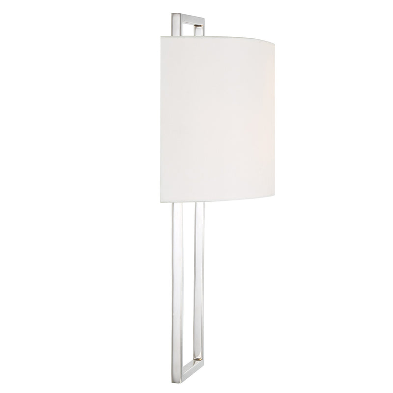 Fremont 2 Light 10" Sconce in Polished Nickel