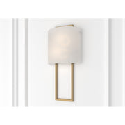 Fremont 2 Light 10" Sconce in Vibrant Gold in a room setting