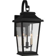 Warren Small Outdoor Wall Lantern in Textured Black