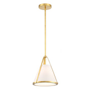 Fulton 1 Light 9.25" Pendant in Antique Gold
