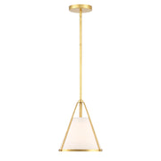 Fulton 1 Light 9.25" Pendant in Antique Gold