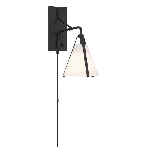 Fulton 1 Light 8" Task Sconce in Black